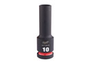 Milwaukee 1/2" 10mm Impact Duty Socket DEEP