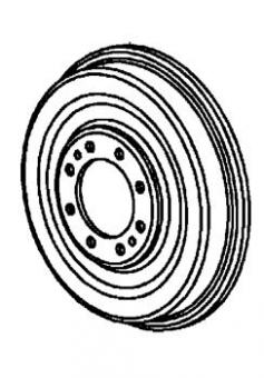 Massey Ferguson Tractor Brake Drum