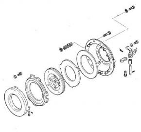 Massey Ferguson Clutch Cover Assembly