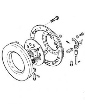 Massey Ferguson Clutch Cover Assembly