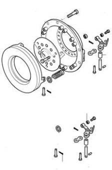 Massey Ferguson clutch cover assembly