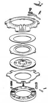 Massey Ferguson Clutch Cover Assembly