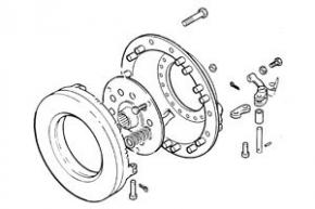 Massey Ferguson Clutch Cover Assembly