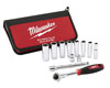 Milwaukee Tradesman 3/8" Ratchet Set - 12 pcs