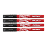 Milwaukee Inkzall Fine Tip Pens - Black - 4 piece