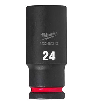 1/2" 24mm Shockwave Impact Socket DEEP                          Milwaukee