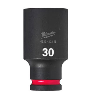 1/2" 30mm Shockwave Impact Socket DEEP                          Milwaukee