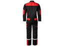 Massey Ferguson Black and Red Overall With Double Zip