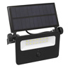 Extra-Slim Solar Floodlight with Wall Bracket 16W SMD LED